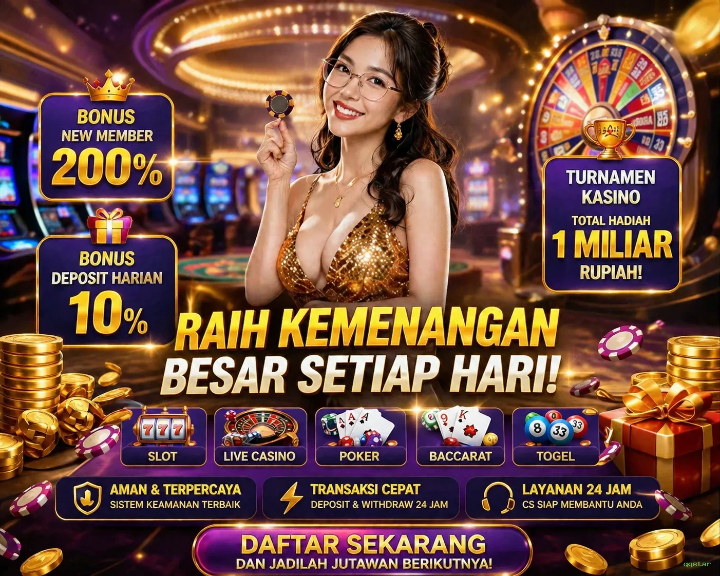 qqstar: Bergabunglah dalam Komunitas Game Paling Seru di Indonesia